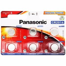 CR2016 3V Panasonic Lithium batteri 6-pack
